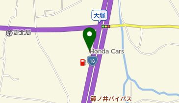 Honda Carsしなの大塚店の地図画像