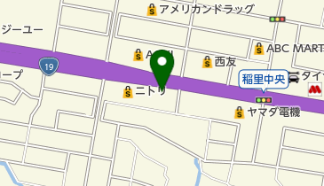 Honda Cars松代川中島店の地図画像