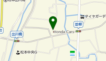 Honda Cars松本中央出川店の地図画像