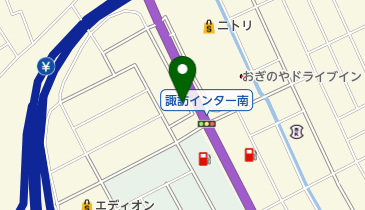 Honda Cars松本東諏訪店の地図画像