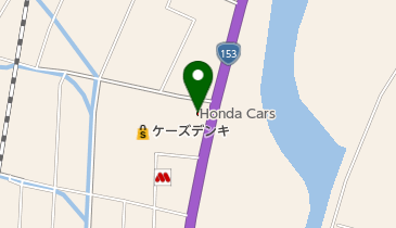 Honda Cars松本東伊那春近店の地図画像
