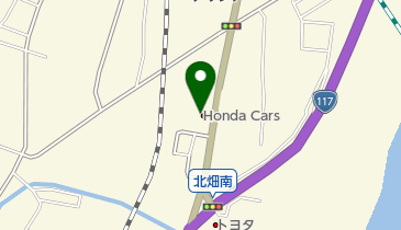 Honda Cars長野東飯山店の地図画像