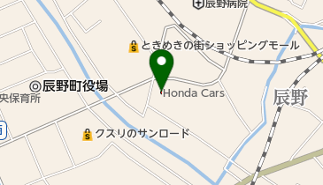 Honda Cars松本南辰野店の地図画像