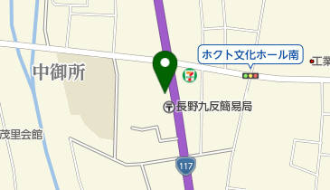 Honda Carsしなの中御所店の地図画像