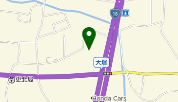 甲信ふそう長野支店の地図画像