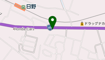 マツダオートザムスザカの地図画像