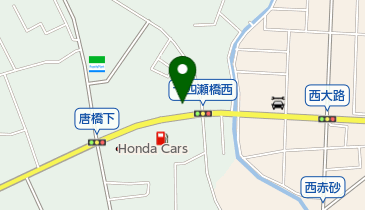 甲信マツダ岡谷店の地図画像