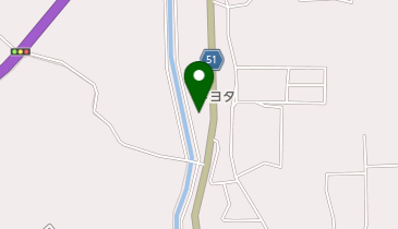 甲信マツダ大町店の地図画像