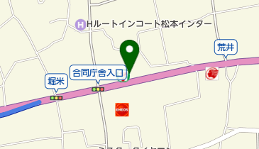 スバル信州松本インター店の地図画像