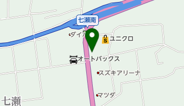 スバル信州中野店の地図画像