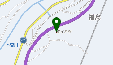 長野ダイハツ販売木曽店の地図画像