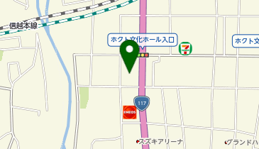 スズキ自販長野スズキアリーナ信州中御所の地図画像