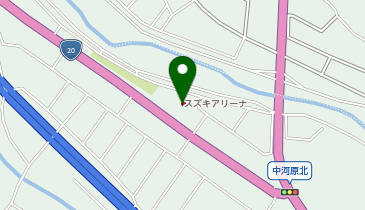 スズキ自販長野スズキアリーナ信州諏訪の地図画像