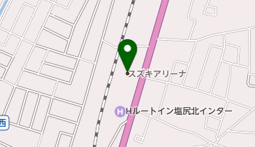 スズキ自販長野スズキアリーナ信州塩尻の地図画像