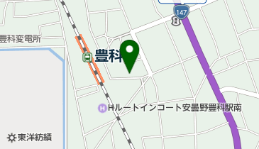 バイクワールド安曇野の地図画像