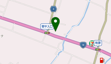 レッドバロン東信の地図画像