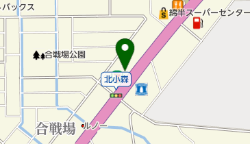 レッドバロン長野の地図画像