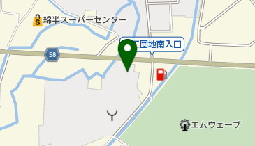 BMW長野の地図画像