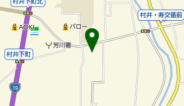BMW松本の地図画像