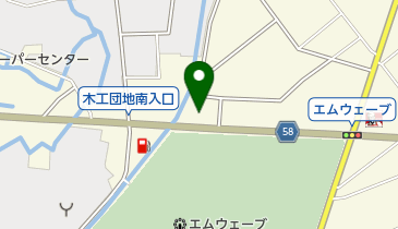ジープ長野の地図画像