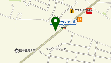 フィアット長野の地図画像