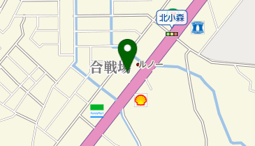 PEUGEOT長野の地図画像