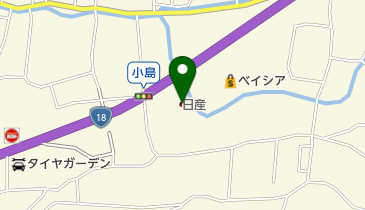 長野日産柳原店の地図画像