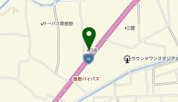 長野日産東和田店の地図画像