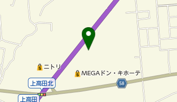 Honda Cars長野中央U-Select長野中央の地図画像