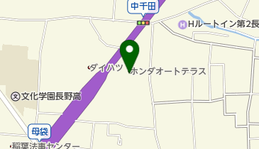 Honda CarsしなのU-Select長野東の地図画像