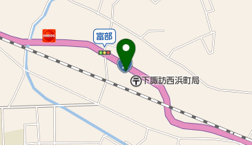 スバルショップ下諏訪間澤モータースの地図画像