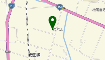 スバルショップ松尾オートヒラサワの地図画像