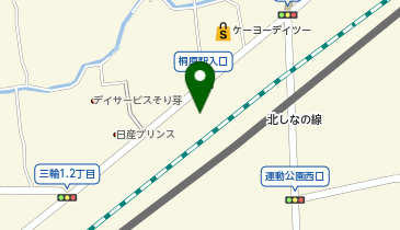 長野ダイハツモータース北長野店の地図画像