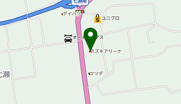 スズキ自販長野U&rsquo;s STATION中野の地図画像