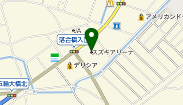 スズキアリーナまめじまの地図画像