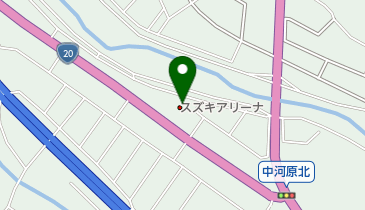 スズキ自販長野スズキアリーナ信州諏訪の地図画像