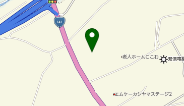 スズキ自販長野U&rsquo;s STATION佐久の地図画像