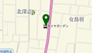 タイヤガーデンピットイン城東の地図画像