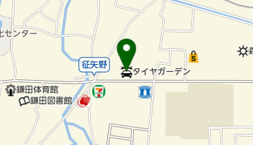 タイヤガーデントレイスの地図画像