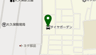 タイヤガーデン松本笹賀の地図画像