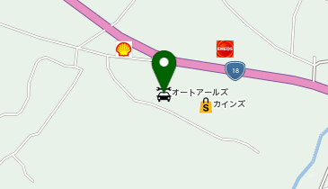 オートアールズ小諸店の地図画像