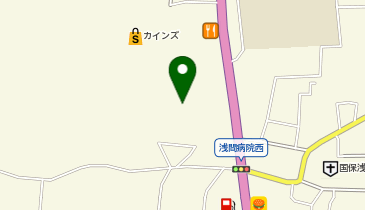 オートアールズ佐久平店の地図画像