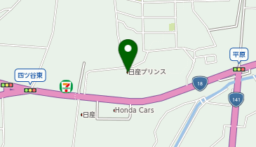 日産レンタカー小諸店の地図画像