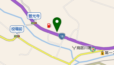 (有)鳥居川自動車の地図画像