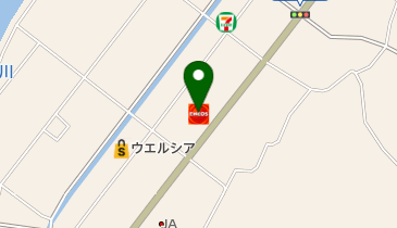 アルプス石油上牧店の地図画像