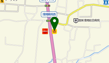 天丼てんや佐久平店の地図画像