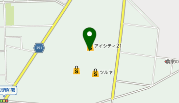 31アイスクリーム松本アイシティ21店の地図画像