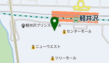 びんむぎ軽井沢店の地図画像