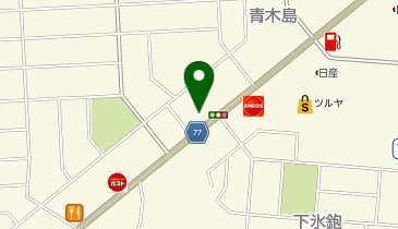 からやま長野丹波島店の地図画像