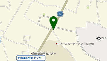 くるまやラーメン川中島店の地図画像